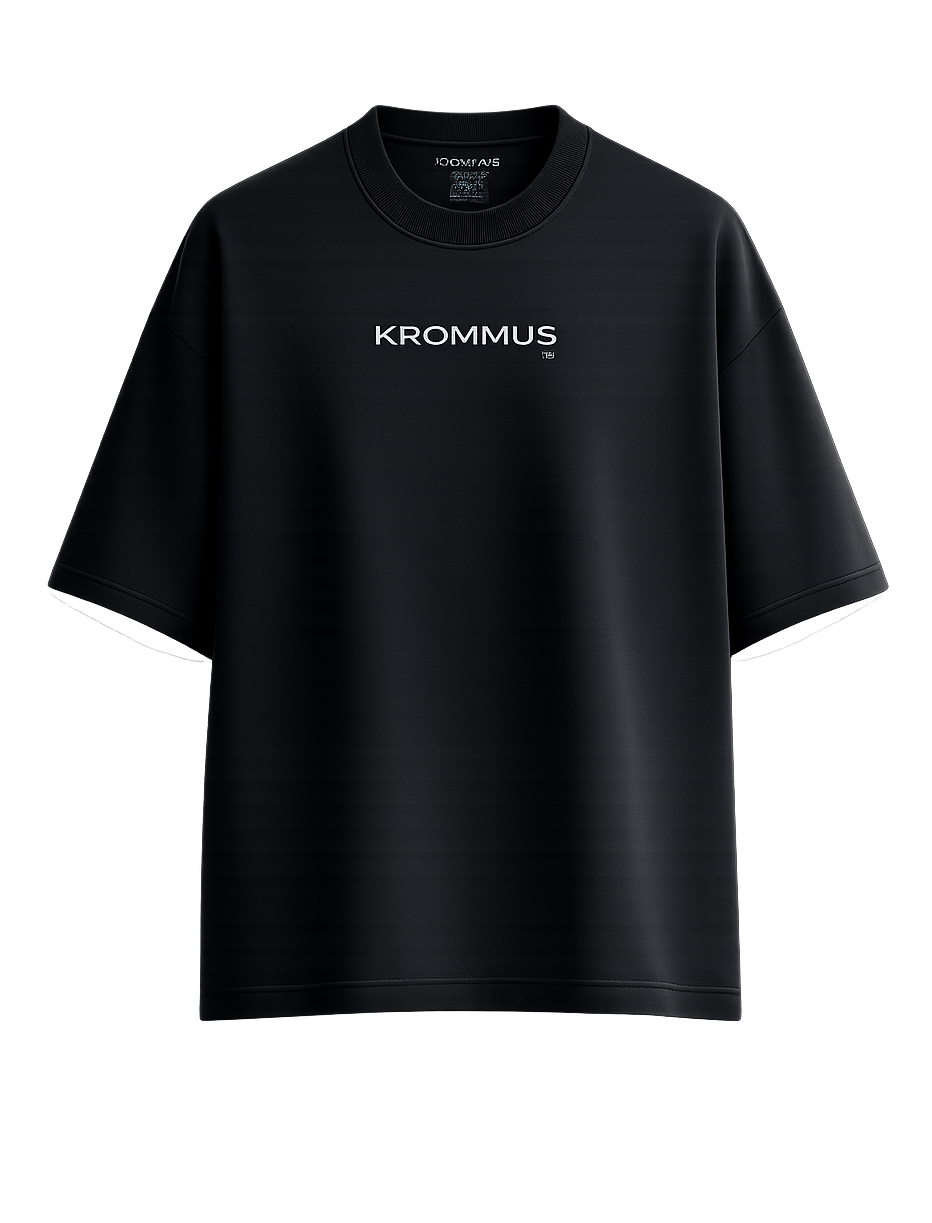 Camiseta KROMMUS preta